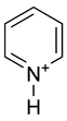 Pyridinium cation.