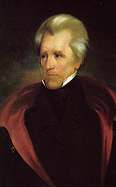 Official White House portrait of Jackson