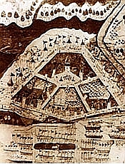 Siege of Belgrade 1456 (From a 15th century Turkish manuscript).