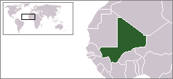 Location of Mali