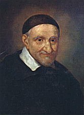 St. Vincent de Paul, who served as Bossuet's spiritual director during his period of retirement, 1650-52.