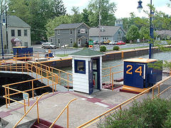 The creation of the Erie Canal led to rapid industrialization in New York.