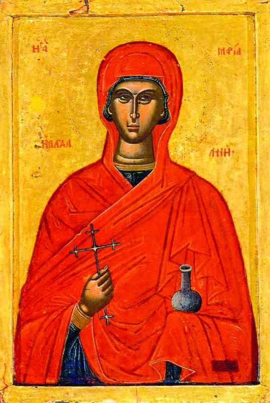 Icon of Mary Magdalene.