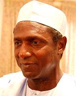 Umaru Yar'Adua, elected president in 2007 landslide.