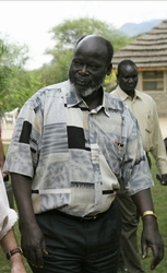John Garang de Mabior (June 23, 1945 – July 30, 2005), a Dinka, was the vice president of Sudan and former leader of the rebel Sudan People's Liberation Army.