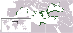 The ancient Greek world circa 550 B.C.E.