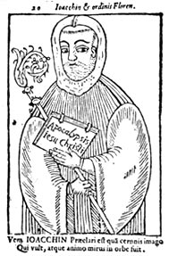 Joachim of Flora, in a fifteenth century woodcut