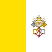 See also: Flag of Vatican City