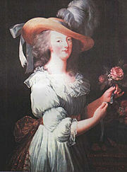 Portrait of Marie Antoinette, 1783. Attributed to Elisabeth Vigée-Le Brun.