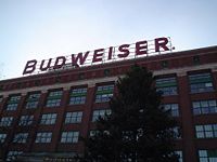 The packaging plant at the Anheuser-Busch headquarters in St. Louis, where Budweiser beer is produced.