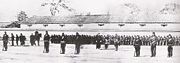 Training of the Shogunate troops by the French Military Mission to Japan in 1867