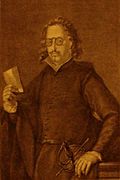 A portrait of Francisco de Quevedo y Villegas