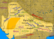 Map of Vedic India.