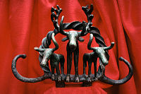 A Hattian artifact, from the third millennium B.C.E., in the Museum of Anatolian Civilizations