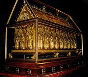 Metalwork- Reliquary of the Twenty Martyrs, Flemish, Gothic