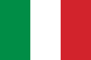 See also: Flag of Italy