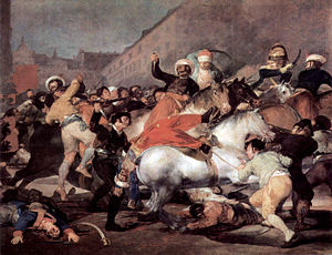 The Second of May 1808, also known as The Charge of the Mamluks, by Francisco Goya (1814)