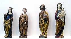 Statues of saints