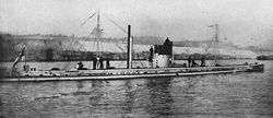 German submarine U9 (1910), which sank three British cruisers in a matter of minutes in September 1914