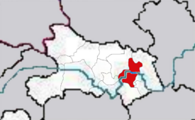 Location within China