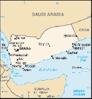 Map of Yemen