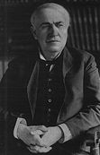 Edison applied "mass production" to the invention process.