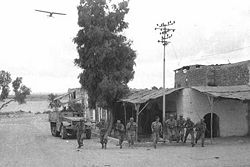 Israeli soldiers in Beersheba in 1948