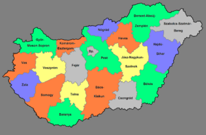 Counties of Hungary