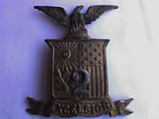 The insignia of the Excelsior Brigade