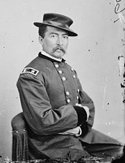 Sheridan portrait by Mathew Brady or Levin C. Handy.