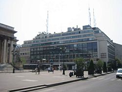 Siège de l'AFP place de la Bourse à Paris