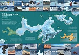Illustrated map