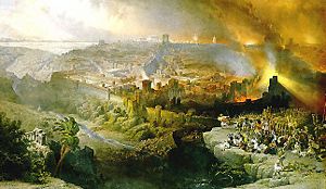 The destruction of Jerusalem, by David Roberts, c. 1850