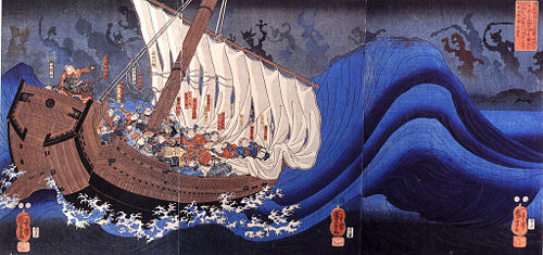 Heike Gohst by Utagawa Kuniyoshi, 歌川国芳 1798 - 1861