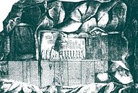 Behistun Inscription, with some modern annotations Sketch: Fr. Spiegel, Die altpers. Keilinschriften, Leipzig 1881
