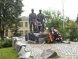 Monument to Soviet Soldiers in Afghanistan. Kiev, Ukraine