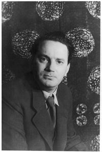 Thomas Wolfe, photograph by Carl Van Vechten, 1937.