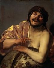 Hendrick ter Brugghen, "Democritus Laughing" (1629)