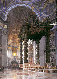 Saint Peter's baldichin