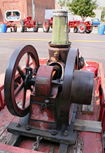 One-cylinder gasoline engine (c. 1910).