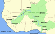 The Niger Delta area was where most of the Gold Coast trade took place. The Aro grew rich by trading slaves with the Europeans in this region.