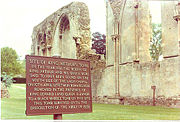 King Arthur's Tomb.