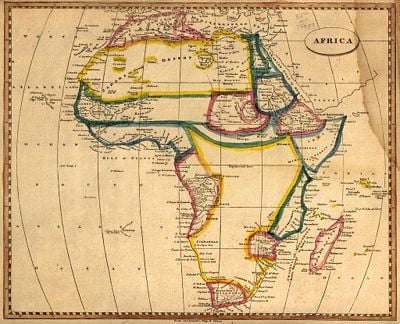 +colonies+in+africa+map