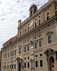The previous site of the Gregorian University, now a public high school.