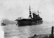 Ely lands on USS Pennsylvania, January 18, 1911.