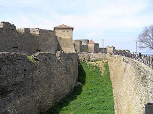 Cetatea Alba was one of the many important castles built by Moldavia in Bessarabia