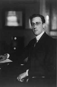Roosevelt as assistant secretary for the Navy