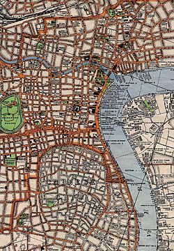 Map of Shanghai, 1933