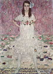 Mäda Primavesi. 1912. Oil on canvas. 150 × 110 cm. Metropolitan Museum of Art, New York.