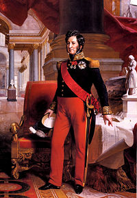 Louis Philippe, the last king of France.
